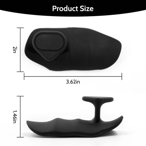 Anti-Slip Barbell Gym Hand Grip Strengthener New Weightlifting Fitness Silicone Finger Exerciser