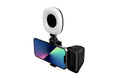 Portable Outdoor Flexible Selfie Camera Holder with Remote Control Fill Light for Mobile Phone Photography Assistant