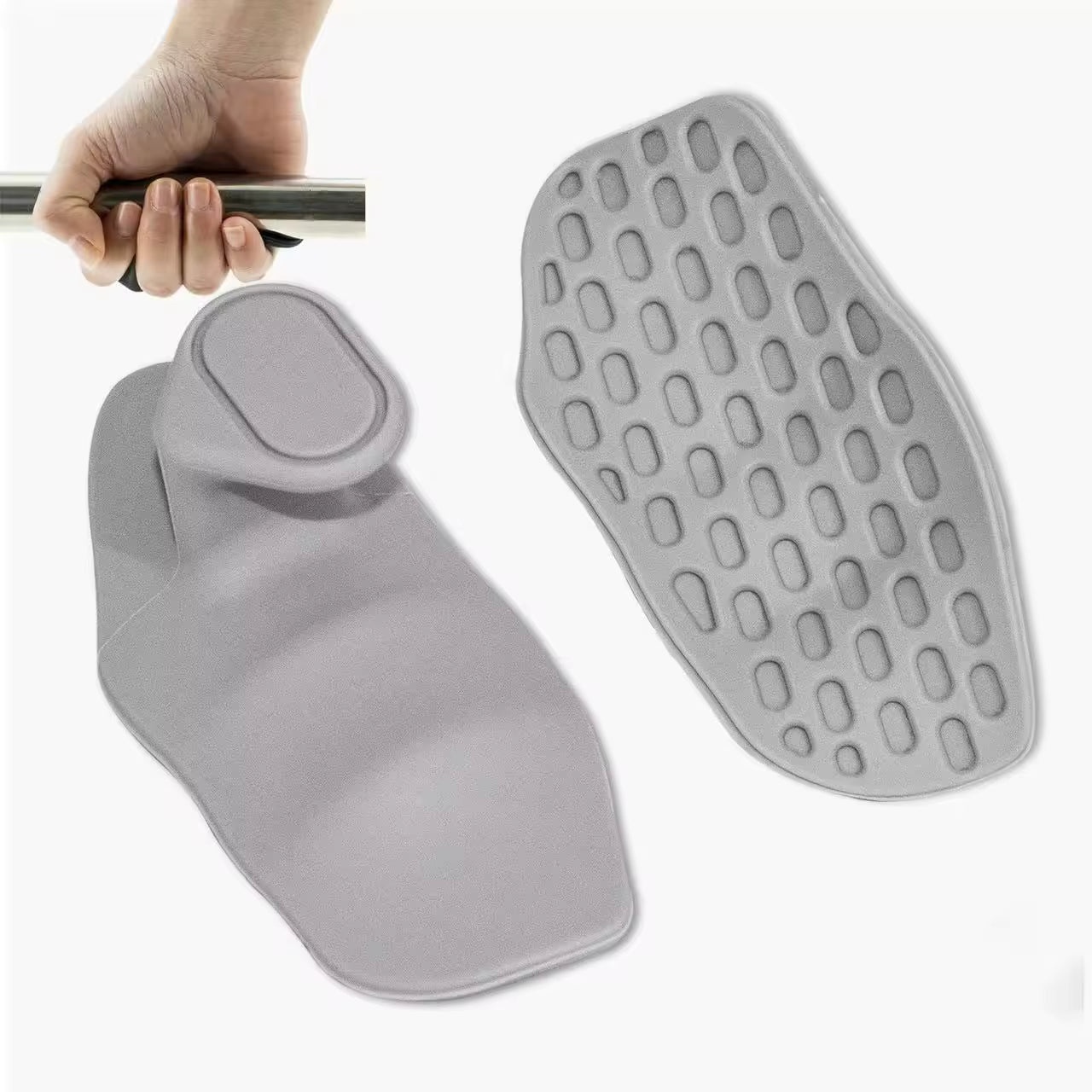 Anti-Slip Barbell Gym Hand Grip Strengthener New Weightlifting Fitness Silicone Finger Exerciser
