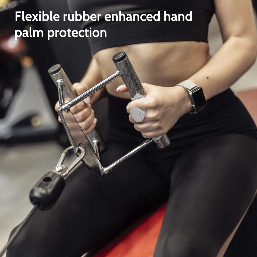 Anti-Slip Barbell Gym Hand Grip Strengthener New Weightlifting Fitness Silicone Finger Exerciser