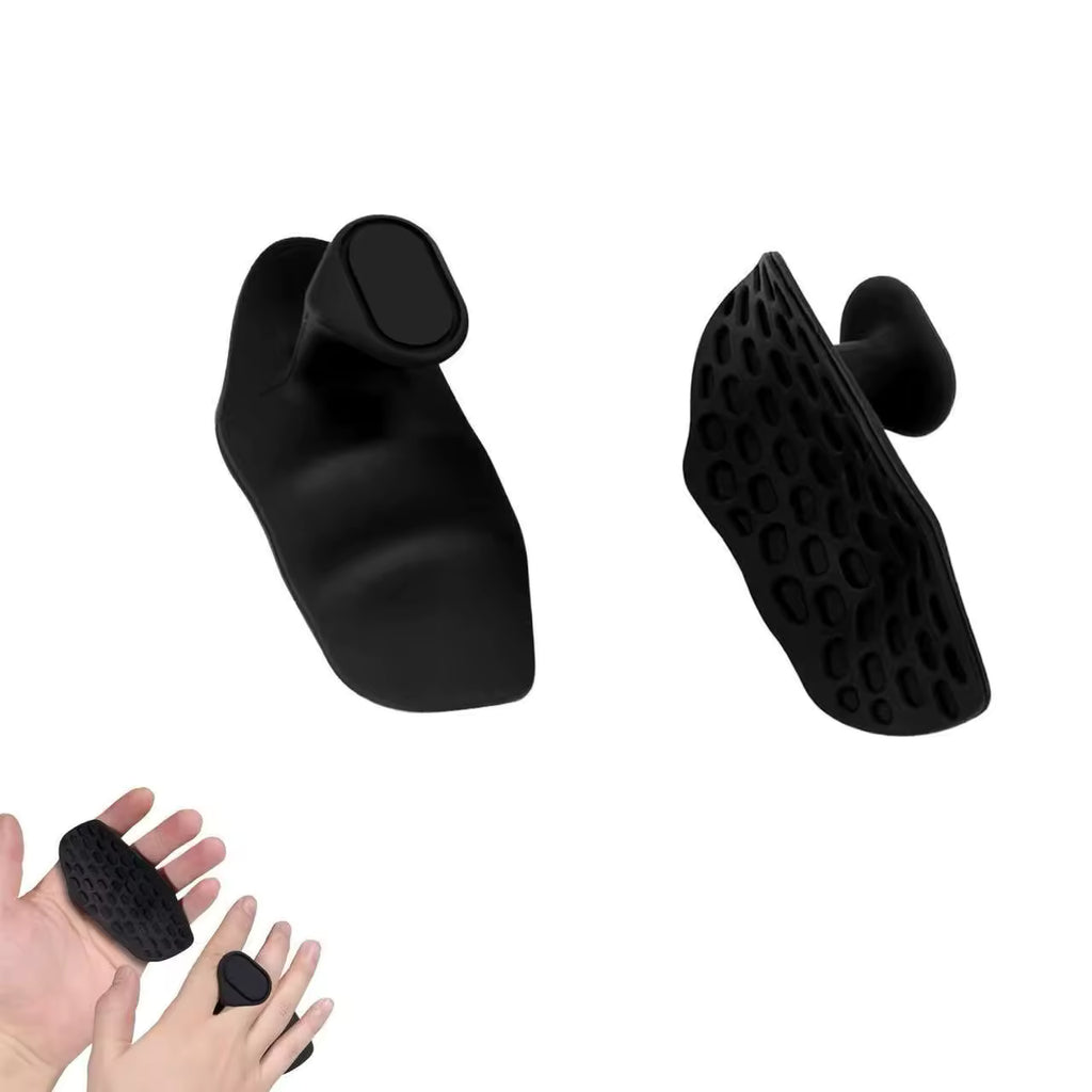 Anti-Slip Barbell Gym Hand Grip Strengthener New Weightlifting Fitness Silicone Finger Exerciser