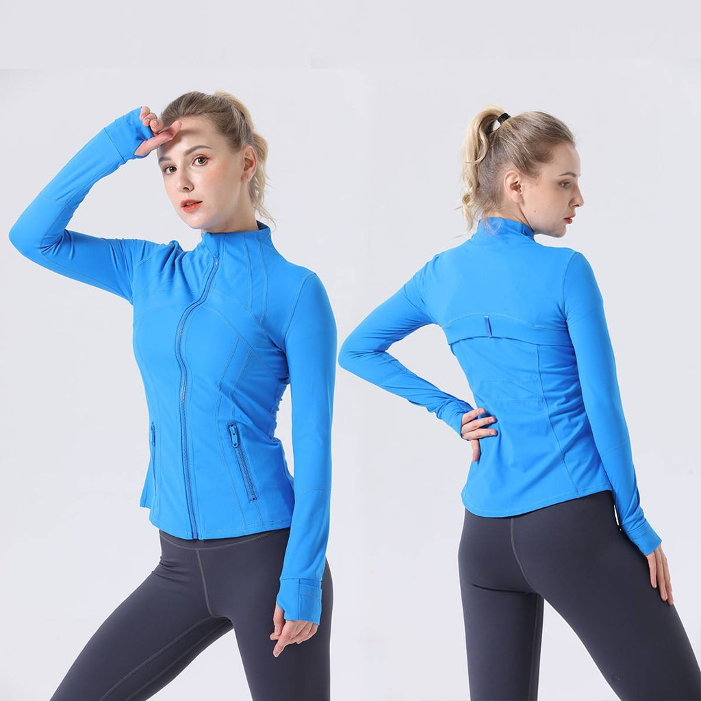 Slim Fit Workout Yoga Jacket.
