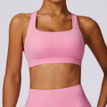 High-Waist Sports Bra & Shorts Set
