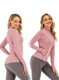 Slim Fit Workout Yoga Jacket.