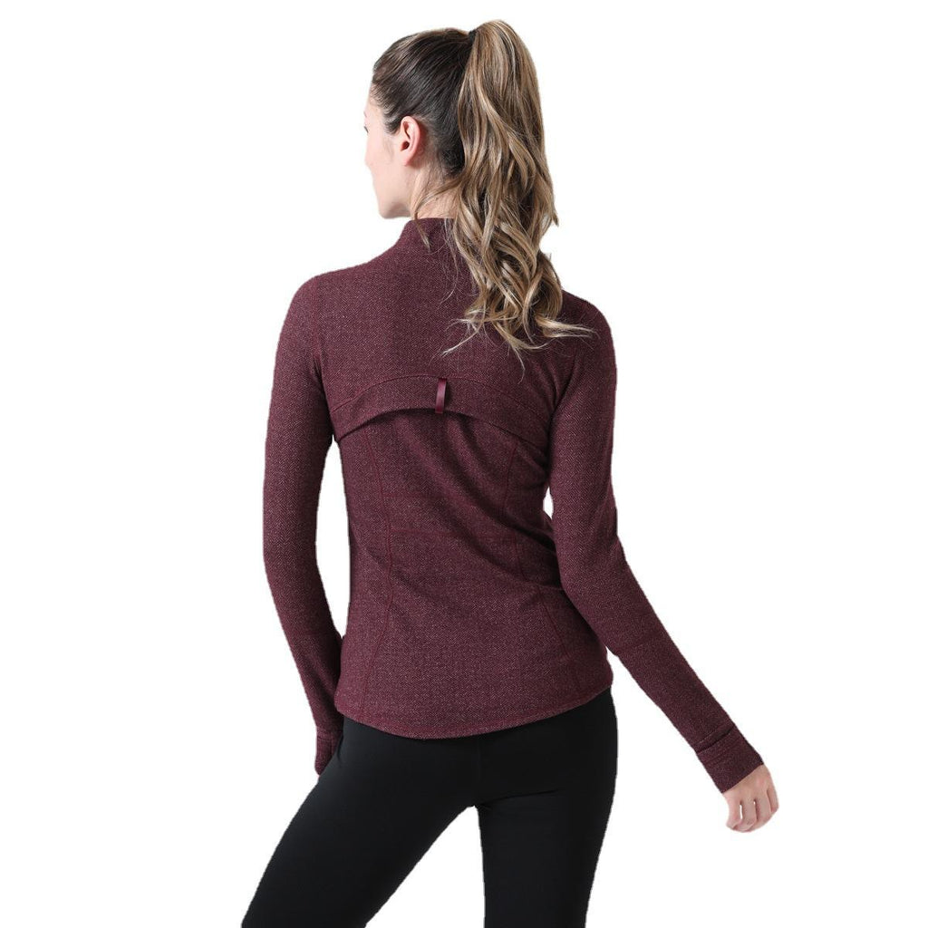 Slim Fit Workout Yoga Jacket.