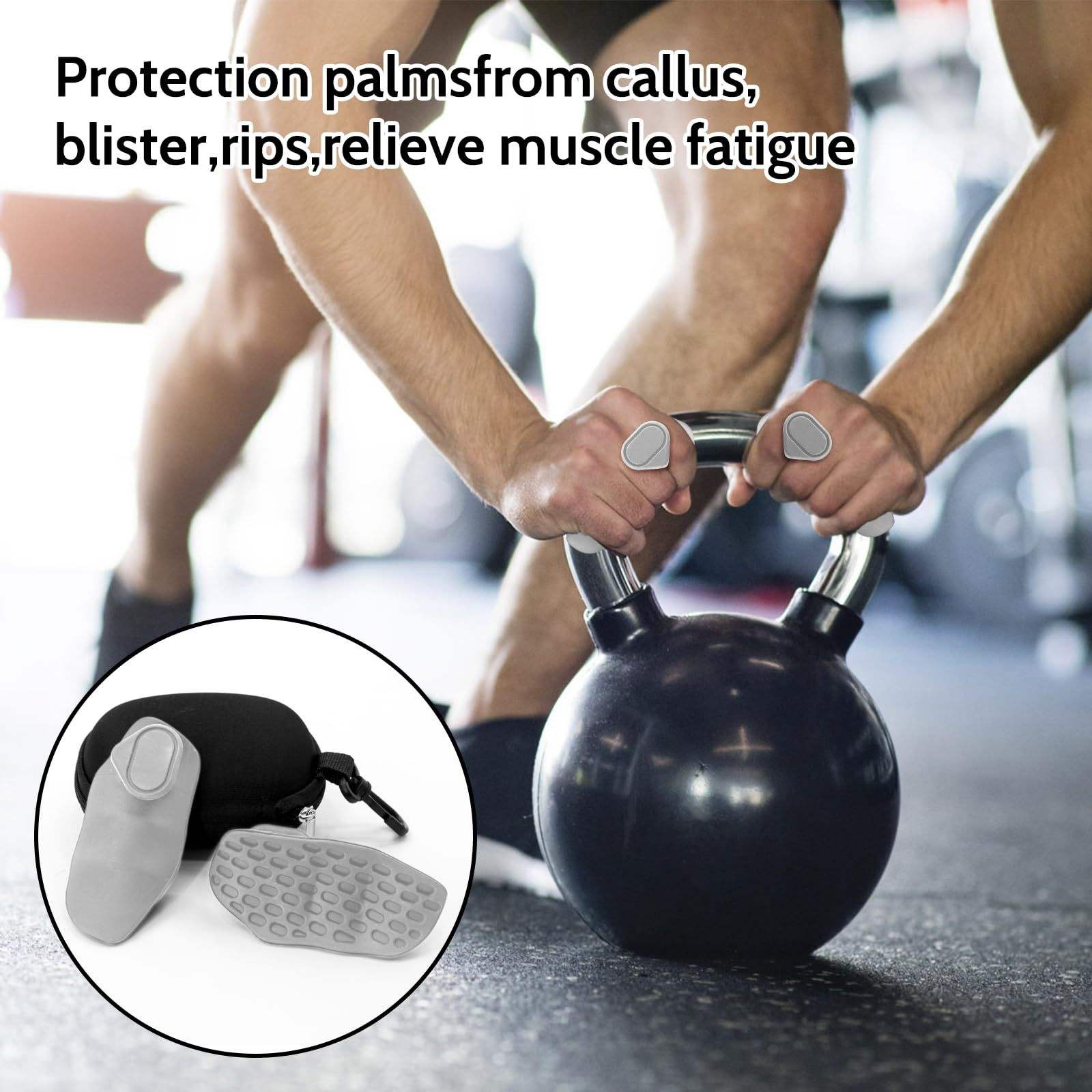 Anti-Slip Barbell Gym Hand Grip Strengthener New Weightlifting Fitness Silicone Finger Exerciser
